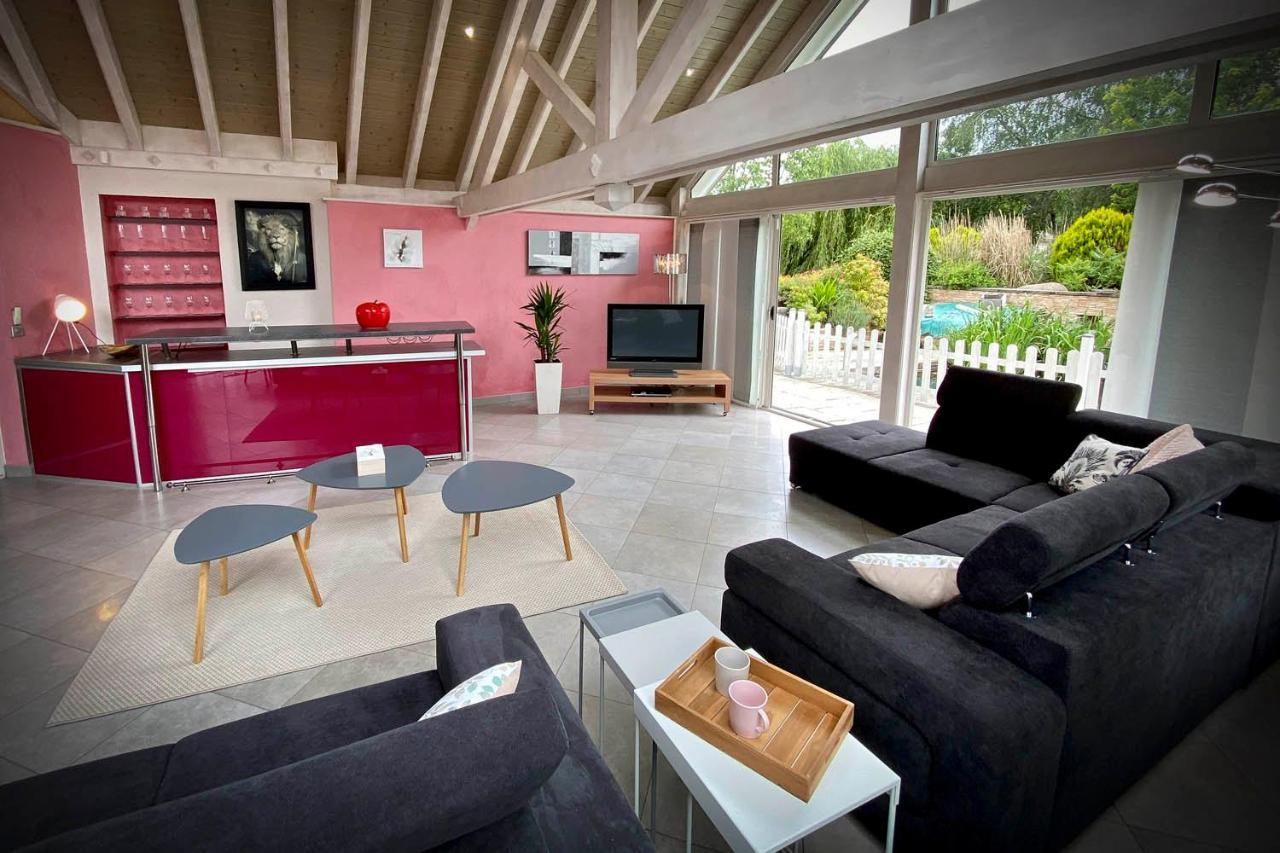Villa 200M2 Avec Piscine Chauffee & Spa & Sauna & Kota-Grill Laval-sur-Vologne Kültér fotó